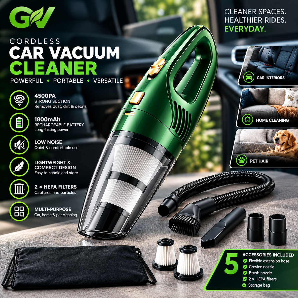 Car Vacuum Cleaner